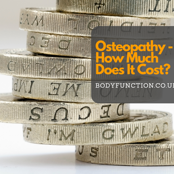 Osteopathy - How Much Does It Cost?