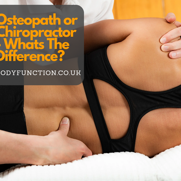 Osteopath or Chiropractor - What's The Difference?