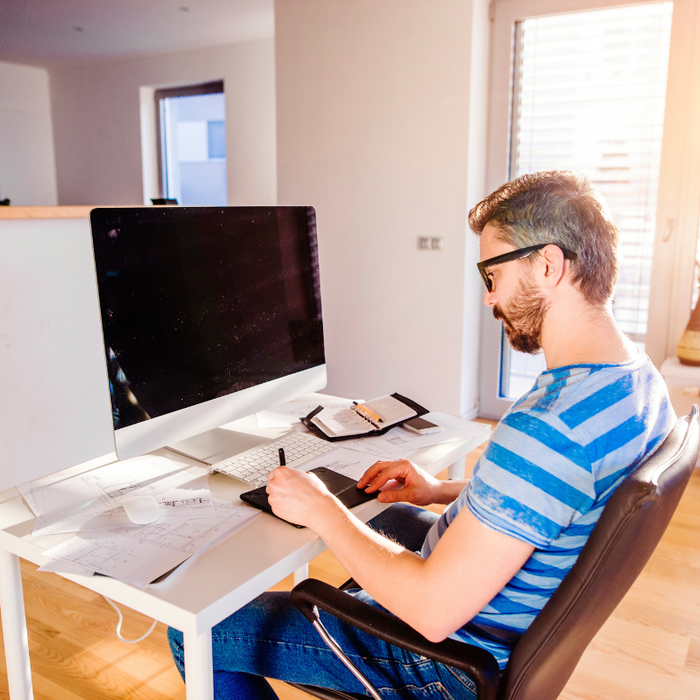 ergonomically correct workstation