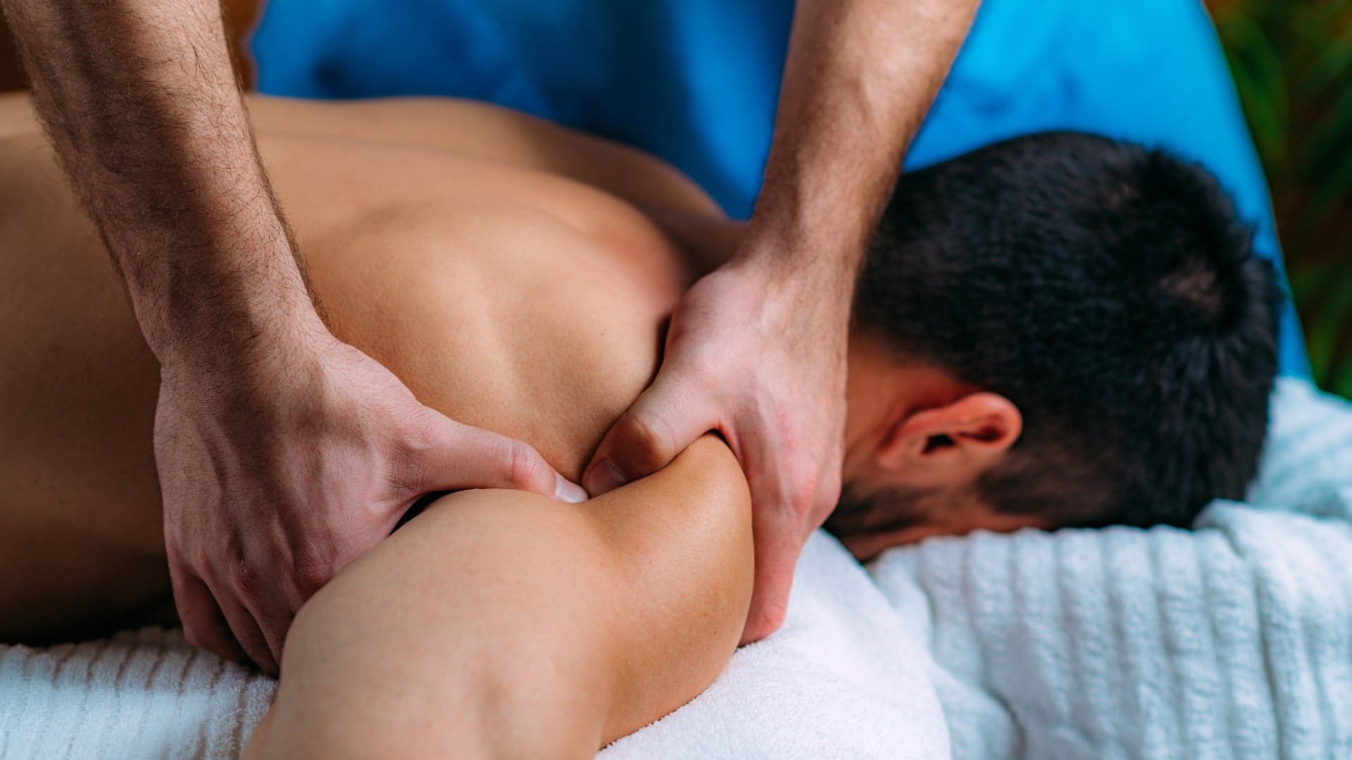 Deep tissue massage near me, treatment at an Islington clinic