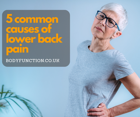 5 causes of lower back pain