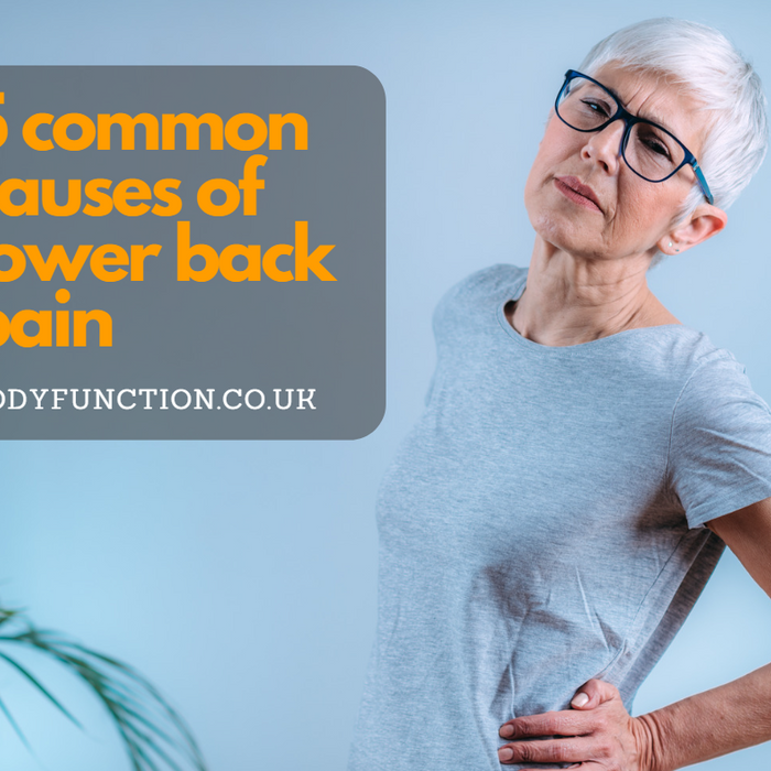 5 causes of lower back pain