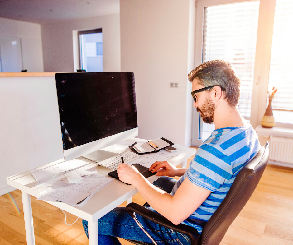 ergonomically correct workstation