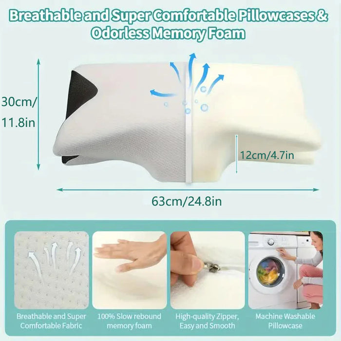 Butterfly Memory Neck Pillow