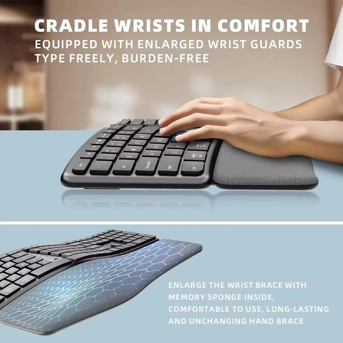 Ergonomic Wireless Keyboard