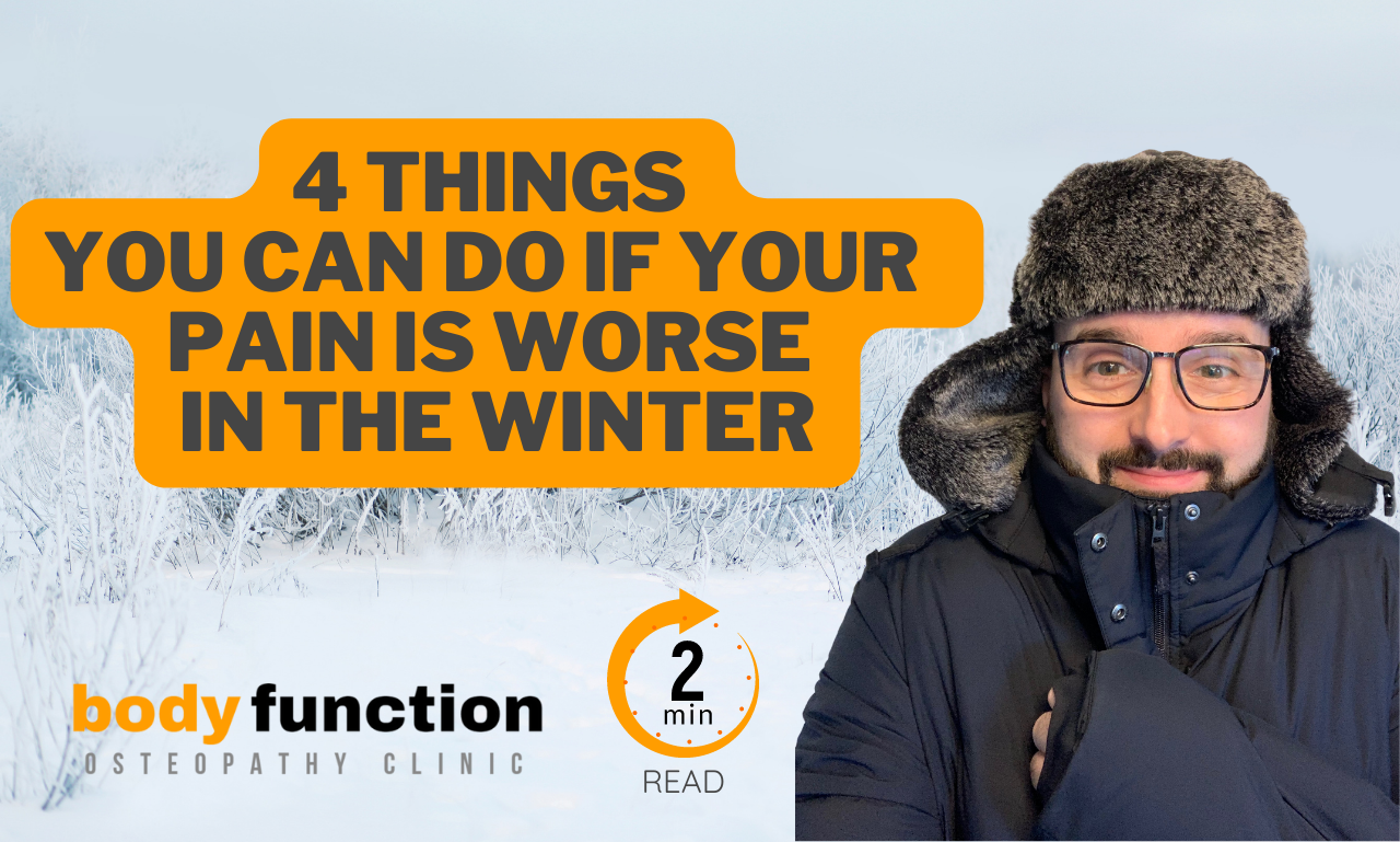 how to remove pain in winter?